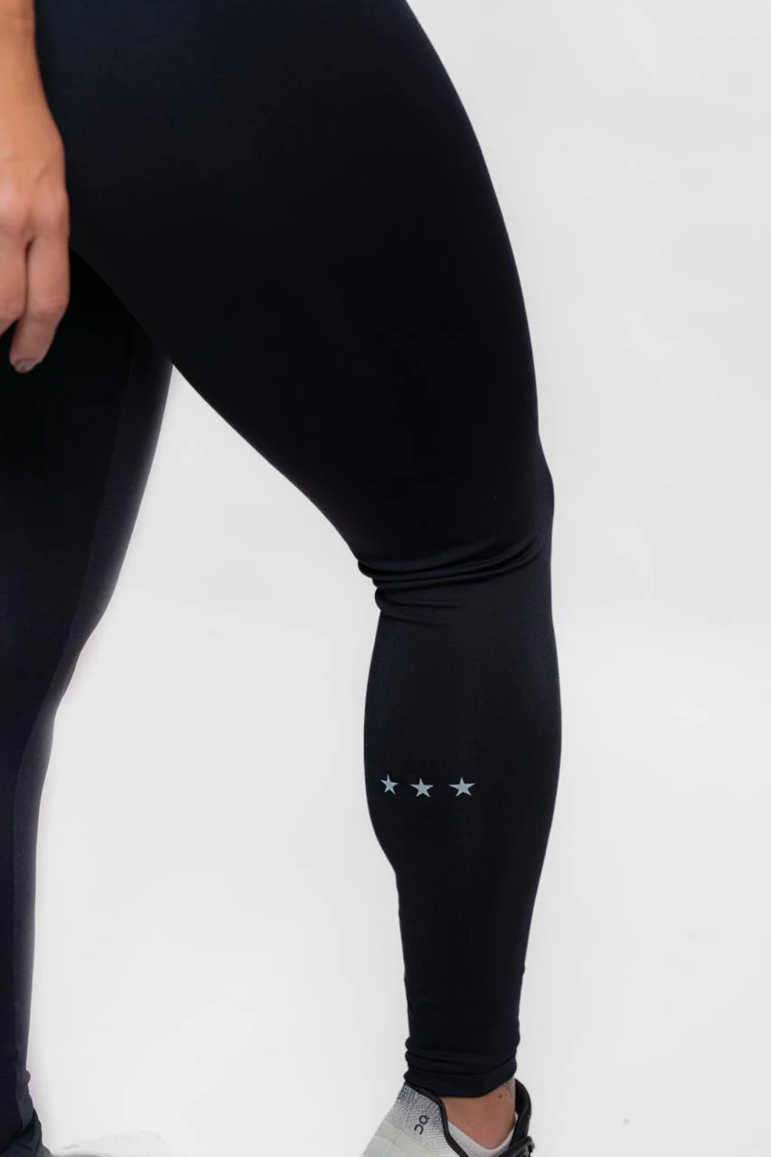 Calça Legging Feminina Athleta Preto - Image 3