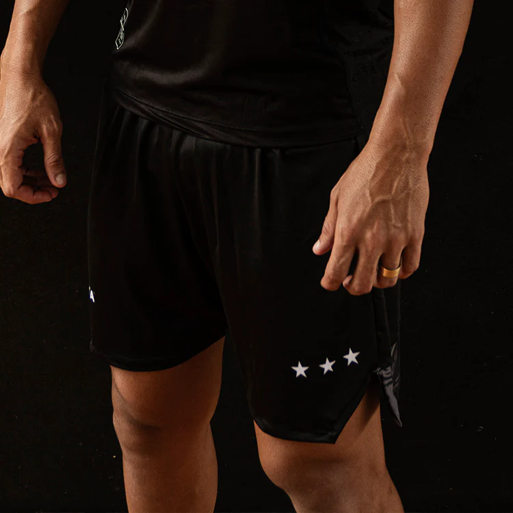 Calção Athleta SS24 Futevôlei - Preto/Cinza - Image 7