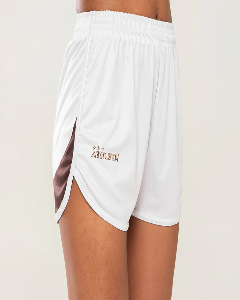 Calção Feminino Athleta SS25 Comfort 2.0 - Off White - Image 4