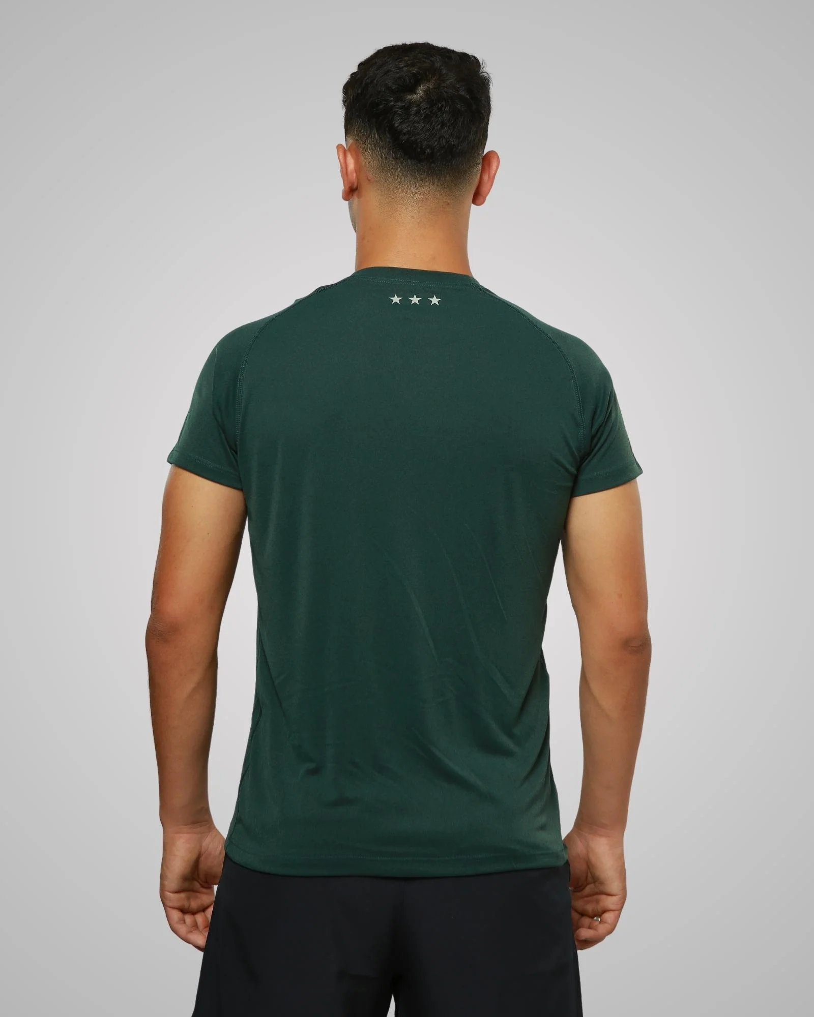 Camiseta Athleta Soft 23 Amini Crepe Masc Verde Escuro - Image 3