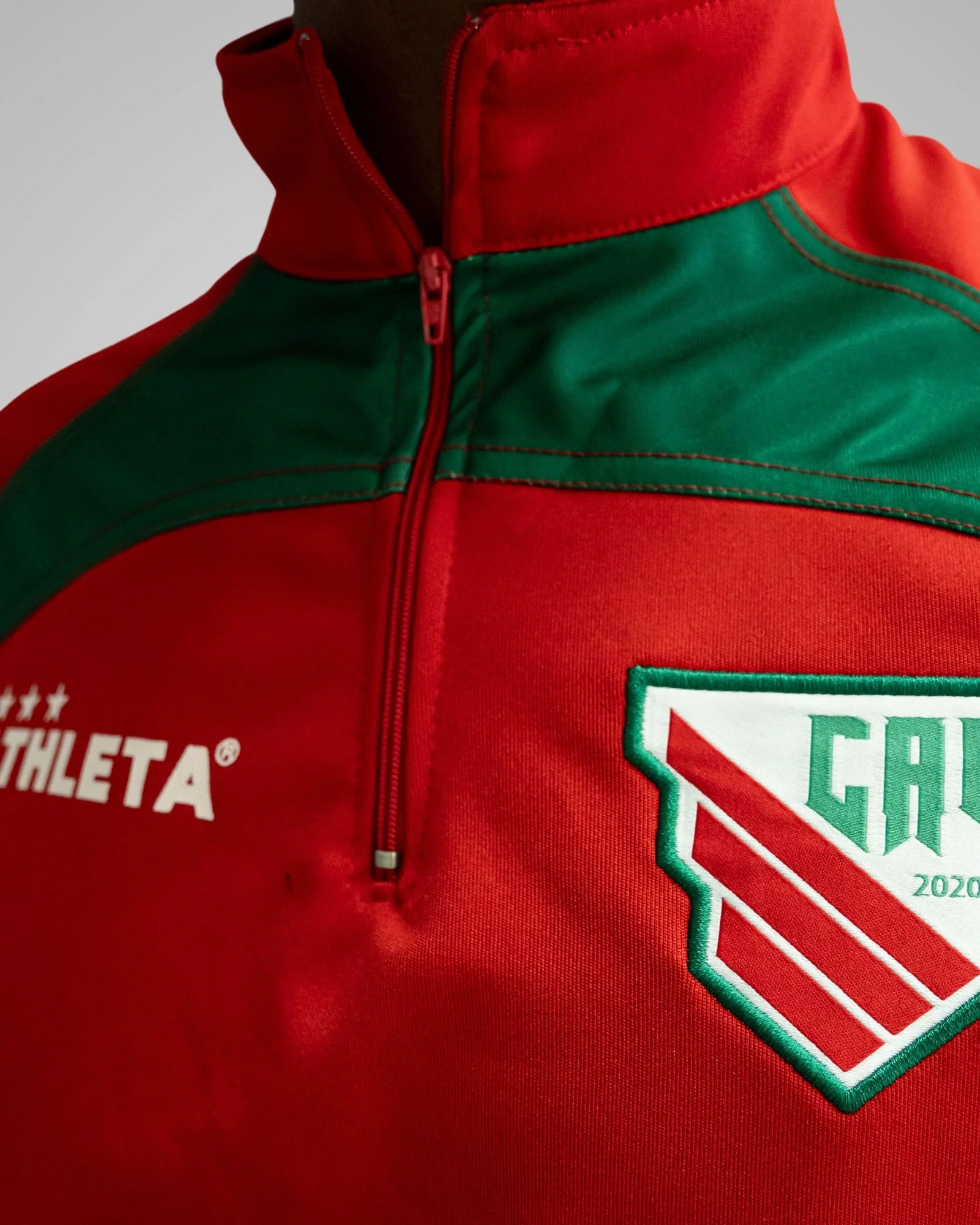 Jaqueta Agasalho CAC Athleta Vermelho - Image 4