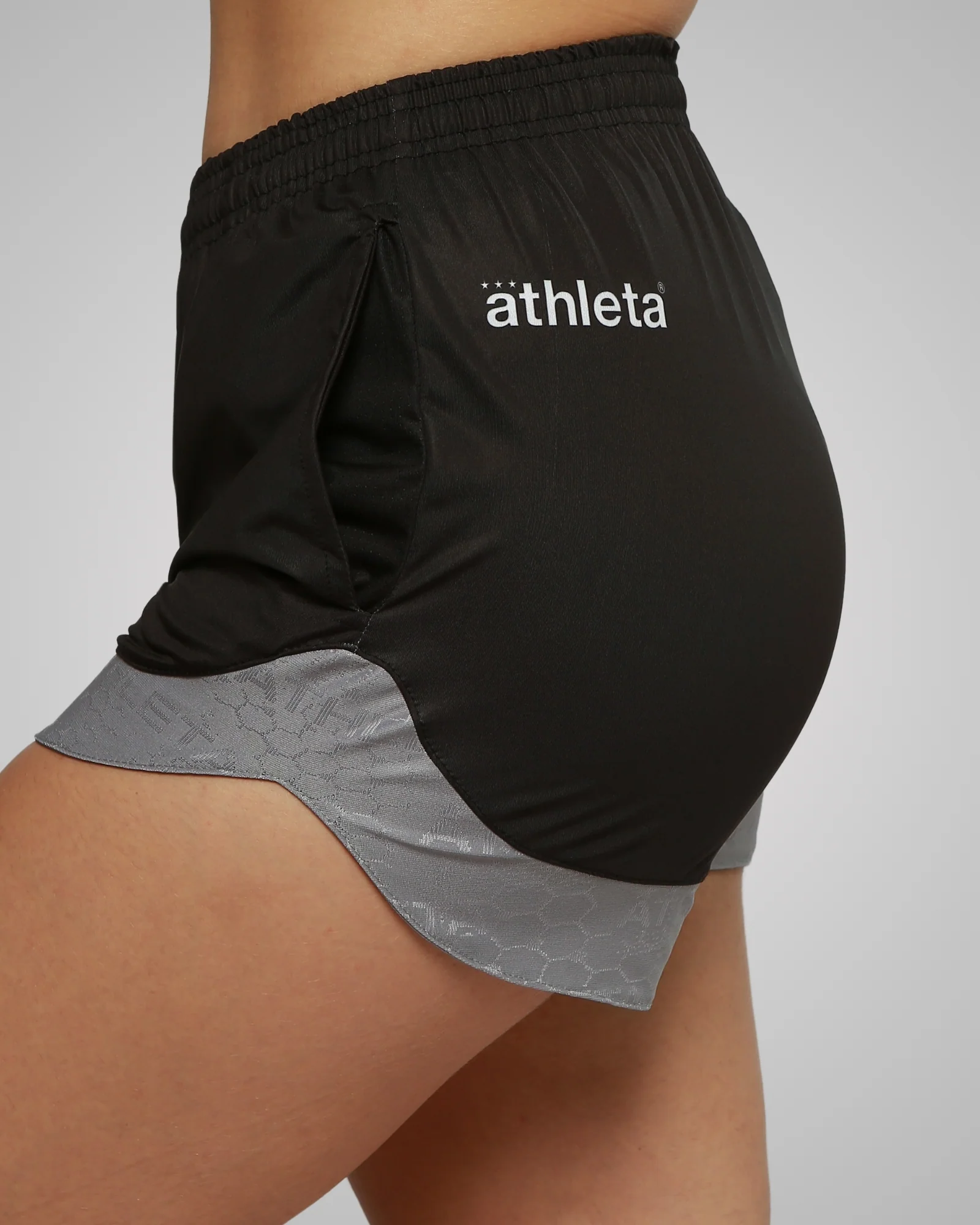 Shorts Com Bolso Feminino Linha Free 25 - Preto - Image 3
