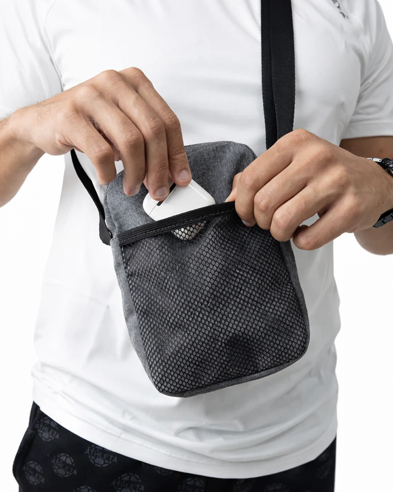Shoulder Bag Athleta Cinza - Image 3