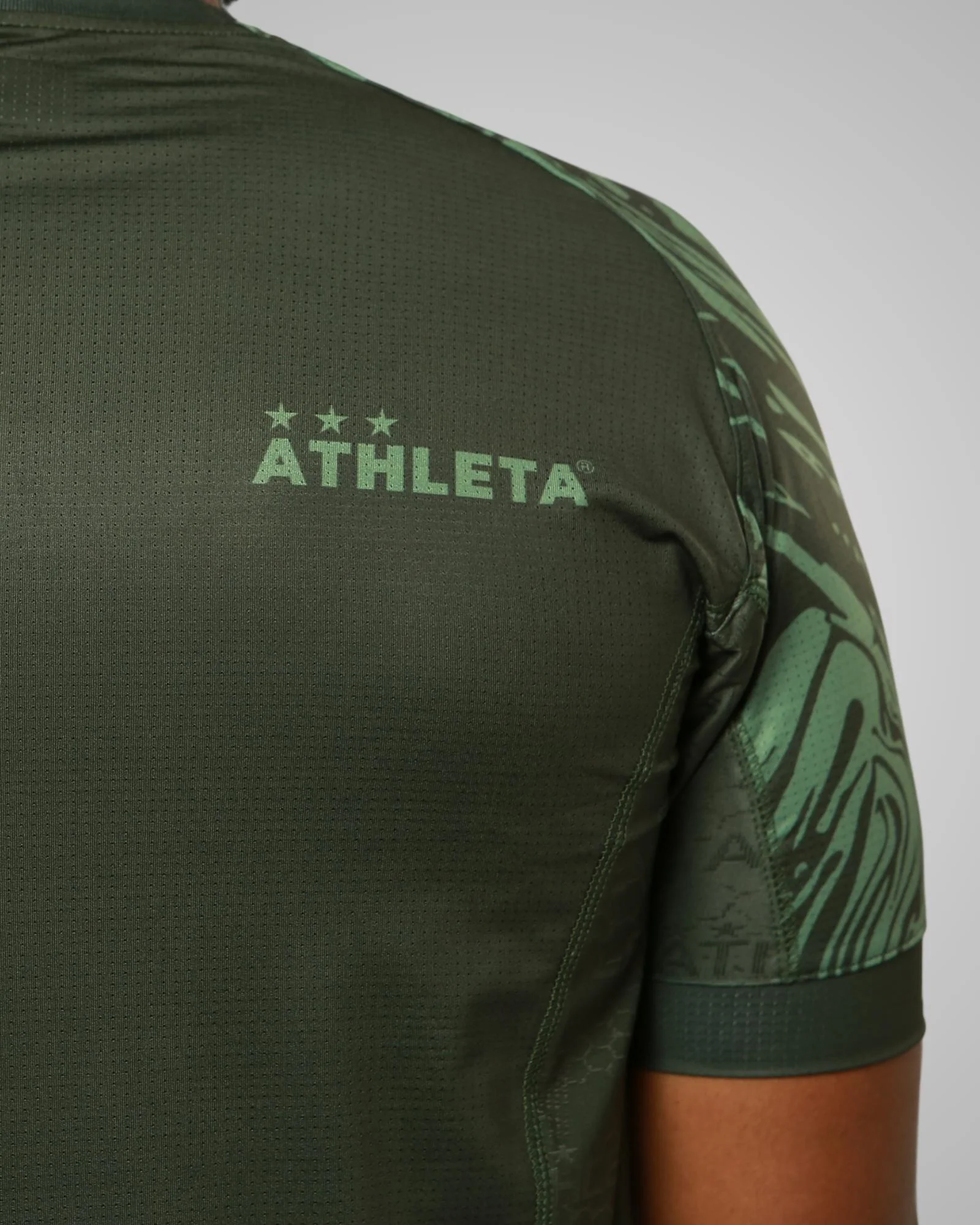 Térmica Manga Curta Athleta SS24 Futevôlei - Verde Militar - Image 4