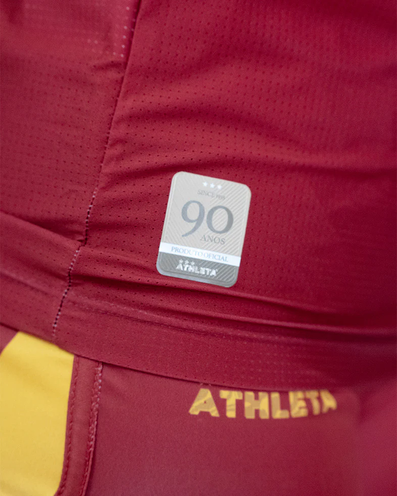 Térmica Manga Curta Feminina Athleta SS25 Comfort - Wine Gold - Image 4
